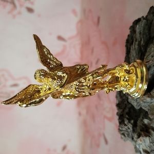 (B) St Michael Statue Catholic Angel Statue St Michael Archangel